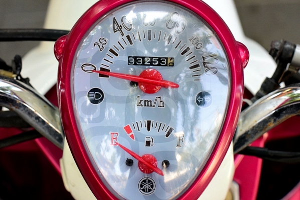 Fino สีชมพูดำ เครื่องเดิมๆ ชุดสีพอใช้  13900