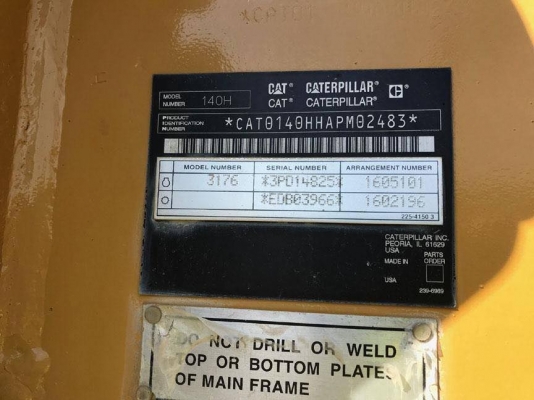 รถเกรด 140H VHP PLUS รถเกรด 140H VHP PLUS