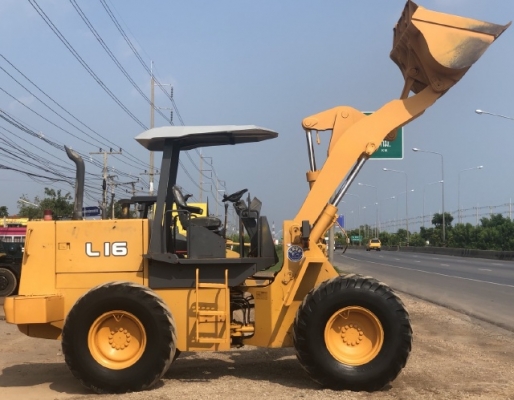 ขายรถตักล้อยาง TCM L16 นำเข้าเองจากญี่ปุ่น สภาพสวยพร้อมใช้งาน มีVDOการทำงานครับ