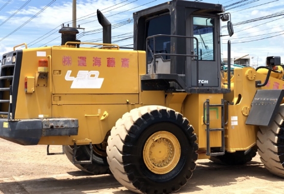 ขายรถตักล้อยาง TCM L50 นำเข้าเองจากญี่ปุ่น สภาพสวยพร้อมใช้งาน มีVDOการทำงานครับ