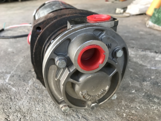 ขายปั๊มน้ำสแตนเลส 316L MTH pumps 1/3HP. 220V ไฟบ้าน made in USA. สภาพสวยมาก ใช้ในงานน้ำร้อน น้ำมัน อุตสาหกรรมอาหาร พร้อมใช้งาน