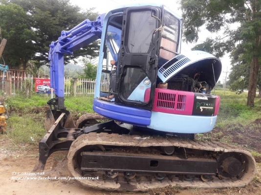 FROM JAPANรถขุดKOMATSU PC75UU-2 ,คอนโทรลน้ำมัน ,ปั๊มนิ้ว ,มีตู้/ มีเก๋ง ,ปรับสภาพ ขัดล้าง -ทำสี ,มีเอกสารแจ้งจำหน่าย