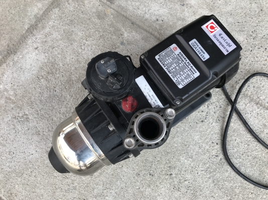 ขายปั๊มน้ำอัตโนมัติ Kikawa pump 1/2HP. 220V ไฟบ้าน สภาพสวย หมุนนิ่ม พร้อมใช้งาน