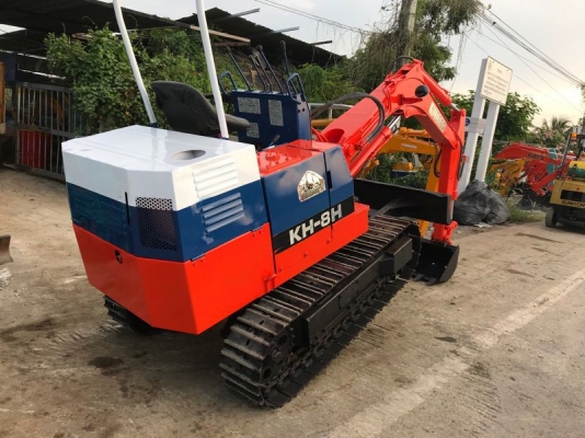 kubota kh8สภาพดีเก่าญี่ปุ่นมีใบอินวอยไม่เคยใช้ในไทย