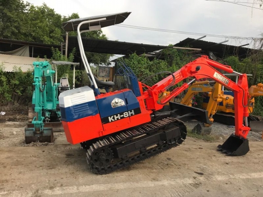 kubota kh8สภาพดีเก่าญี่ปุ่นมีใบอินวอยไม่เคยใช้ในไทย