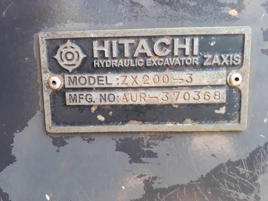 ขาย 1,390,000 HITACHI zx 200-3 รถทำงาน 6,000 ชม.ไฟฟ้าครบ เครื่องดี ปั้มแรง เอวแน่น ช่วงล่างสวย รถพร้อมใช้งาน เอกสารแจ้งจำหน่าย รถอยู่ สระแก้ว 090-772-3710 090-772-3708 ขาย 1,390,000 HITACHI zx 200-3 รถทำงาน 6,000 ชม.ไฟฟ้าครบ เครื่องดี ปั้มแรง เอวแน่น ช่วงล่างสวย รถพร้อมใช้งาน เอกสารแจ้งจำหน่าย รถอยู่ สระแก้ว 090-772-3710 090-772-3708