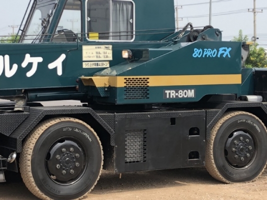ขายรถเครน TADANO TR80M-1 (ขนาด 8 ตัน) ปี 1995 นำเข้าเองจากญี่ปุ่น สภาพสวยพร้อมใช้งาน มีVDOการทำงานคร