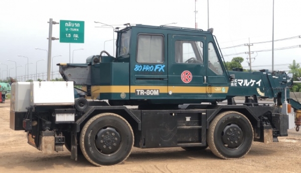 ขายรถเครน TADANO TR80M-1 (ขนาด 8 ตัน) ปี 1995 นำเข้าเองจากญี่ปุ่น สภาพสวยพร้อมใช้งาน มีVDOการทำงานคร