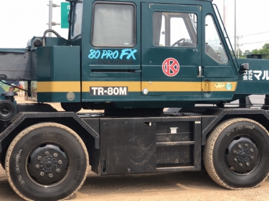 ขายรถเครน TADANO TR80M-1 (ขนาด 8 ตัน) ปี 1995 นำเข้าเองจากญี่ปุ่น สภาพสวยพร้อมใช้งาน มีVDOการทำงานคร