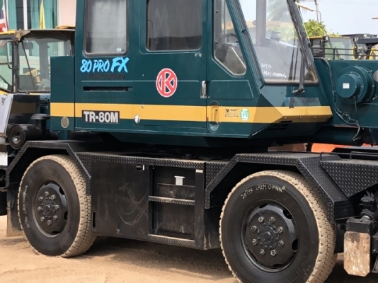 ขายรถเครน TADANO TR80M-1 (ขนาด 8 ตัน) ปี 1995 นำเข้าเองจากญี่ปุ่น สภาพสวยพร้อมใช้งาน มีVDOการทำงานคร