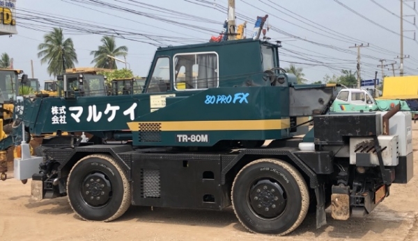 ขายรถเครน TADANO TR80M-1 (ขนาด 8 ตัน) ปี 1995 นำเข้าเองจากญี่ปุ่น สภาพสวยพร้อมใช้งาน มีVDOการทำงานคร