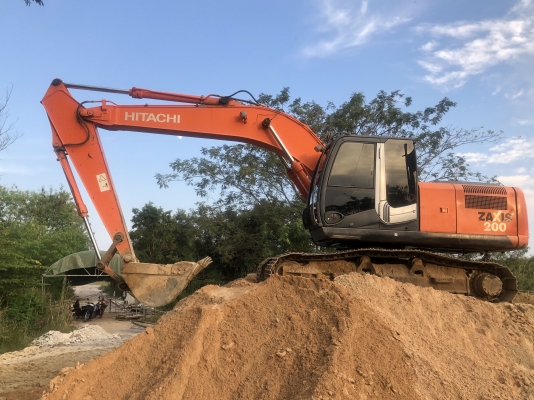 ขาย 1,390,000 HITACHI zx 200-3 รถทำงาน 6,000 ชม.ไฟฟ้าครบ เครื่องดี ปั้มแรง เอวแน่น ช่วงล่างสวย รถพร้อมใช้งาน เอกสารแจ้งจำหน่าย รถอยู่ สระแก้ว 092-595-6777 061-446-2662