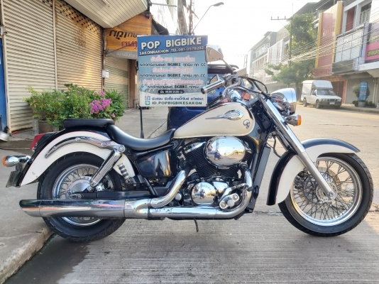 ขาย HONDA SHADOW400 CLASSIC ปี2000 เดิมๆ สวยๆ เครื่องดี ระบบไฟครบ อินวอยส์ สรรพสามิตร ราคา 63500 บาท