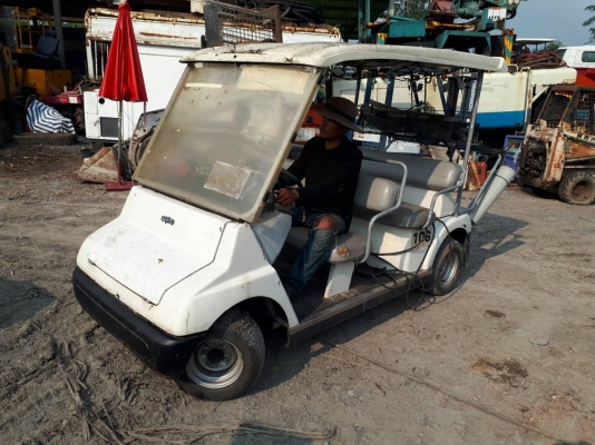 ขาย รถกอล์ฟ 4 ที่นั่ง SANYO ใช้ได้อเนกประสงค์ ในสวน ไร่ สนามกอล์ฟ โรงแรม โรงงาน รีสอร์ท เก่าญ๊่ปุ่น พร้อมใช้