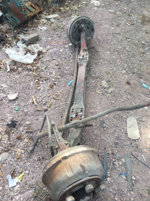 ขายคานหน้า isuzu 115