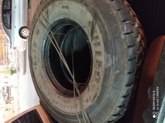 ยาง 1400 R25 ใส่ M6 สภาพดี