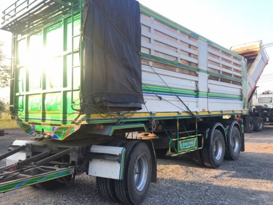 1,900,000&rdquo;ISUZU 320 แรงปี50 ดั๊มเกษตร ลูก 3 เพลา ลูกยาว 7 เมตร บรรทุกได้ 30ตัน