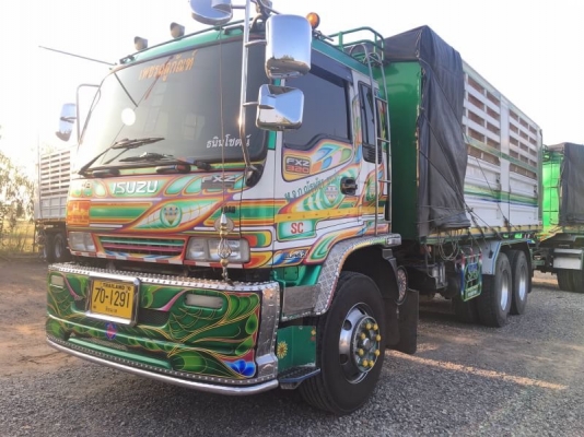 1,900,000&rdquo;ISUZU 320 แรงปี50 ดั๊มเกษตร ลูก 3 เพลา ลูกยาว 7 เมตร บรรทุกได้ 30ตัน