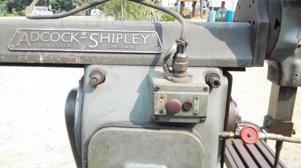 เครื่องกระทุ้งล่องลิ่มอังกฤษ ADCOCK-SHIPLEY ENGLAND ระยะสโตรค 4&rdquo; มีอกกัดชิ้นงานได้ ระบบไฟ 380V