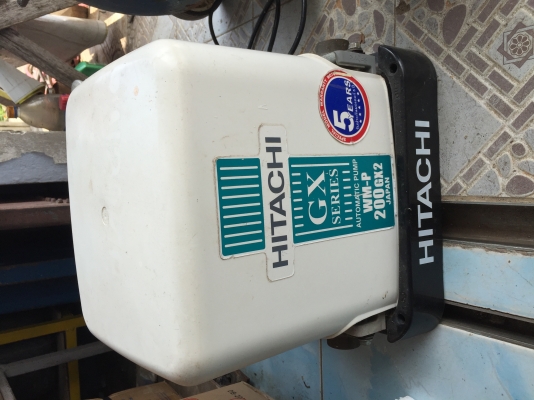 ขายปั้มออโต้HITACHI 200watt มือสองครับ