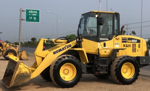 ขายรถตักล้อยาง KOMATSU WA100-7 ปี 2014 นำเข้าเองจากญี่ปุ่น สภาพสวยพร้อมใช้งาน มีVDOการทำงานครับ ขายรถตักล้อยาง KOMATSU WA100-7 ปี 2014 นำเข้าเองจากญี่ปุ่น สภาพสวยพร้อมใช้งาน มีVDOการทำงานครับ
