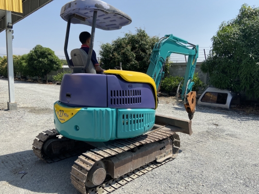 ขายถูกรถแบคโฮKOMATSUรุ่นPC27MR-1นำเข้าญี่ปุ่นไม่เคยใช้งานในไทยเอกสารพร้อม มีหัวกระแทกพร้อมบุ้งกี๋แทร็กเหล็กปั้มนิ้วทำงานไวเครื่อง3สูบสภาพดีพร้อมใช้งาน 081-8302909 จิรโรจน์ Line : @J555