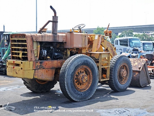 สินค้าเก่านอก ขายถูกด่วนๆ รถตักล้อยาง KOMATSU JH30B ขับเคลื่อน 2 เพลา / เลี้ยวล้อ /เครื่องยนต์ISUZU DA220 , 4สูบ