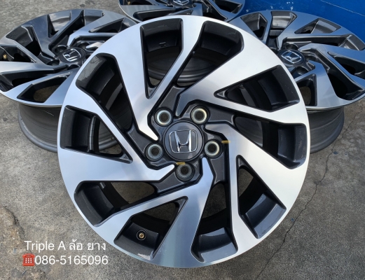 ล้อแม็กป้ายแดง Honda Civic FC ขอบ 16 สีเทาหน้าเงา สวยกริ๊บ ล้อแม็กป้ายแดง Honda Civic FC ขอบ 16 สีเทาหน้าเงา สวยกริ๊บ