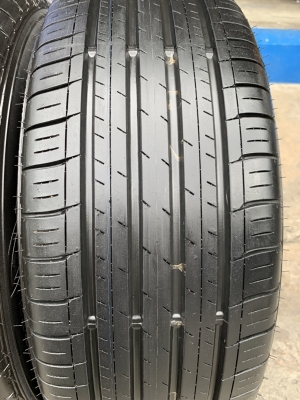 ล้อแม็กป้ายแดง Honda Civic FC 2019 ขอบ 16 สีเทากัน พร้อมยางป้ายแดง 215-55-16 Dunlop ปี 19 สวยกริ๊บ
