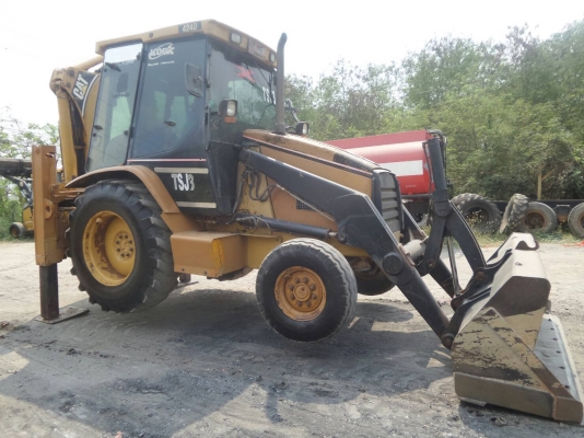 หน้าตักหลังขุด Catterpillar 424D ตู้เก๋งแอร์ เล่มทะเบียน พร้อมใช้ หน้าตักหลังขุด Catterpillar 424D ตู้เก๋งแอร์ เล่มทะเบียน พร้อมใช้