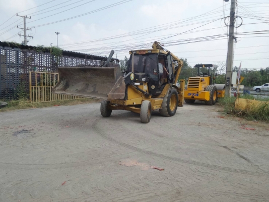 หน้าตักหลังขุด Catterpillar 424D ตู้เก๋งแอร์ เล่มทะเบียน พร้อมใช้ หน้าตักหลังขุด Catterpillar 424D ตู้เก๋งแอร์ เล่มทะเบียน พร้อมใช้