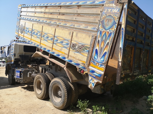 Hino 500 กระบะดั๊มพ์ 2 เพลา ปี 2559