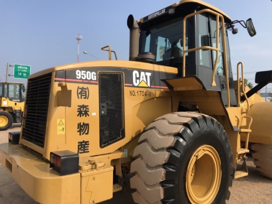 ขายรถตักล้อยาง CAT 950G นำเข้าเองจากญี่ปุ่น สภาพสวยพร้อมใช้งาน มีVDOการทำงานครับ
