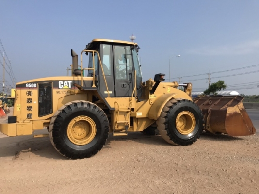 ขายรถตักล้อยาง CAT 950G นำเข้าเองจากญี่ปุ่น สภาพสวยพร้อมใช้งาน มีVDOการทำงานครับ