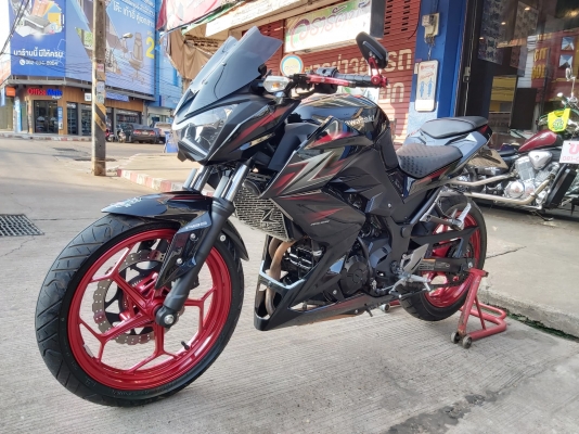 ขาย KAWASAKI Z300 ปี2016 สีเดิมๆ แต่งสวยๆ กระจกปลายแฮนด์ ไฟท้ายแต่ง มือเบรคมือครัชแต่ง การ์ดหม้อน้ำแ ขาย KAWASAKI Z300 ปี2016 สีเดิมๆ แต่งสวยๆ กระจกปลายแฮนด์ ไฟท้ายแต่ง มือเบรคมือครัชแต่ง การ์ดหม้อน้ำแ