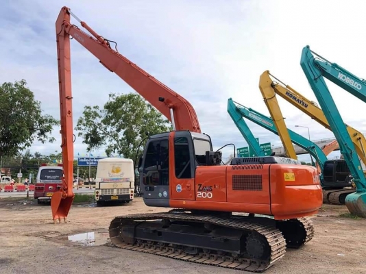 Hitachi ZS210LC-1บูมยาว18เมตรแท้โรงงาน เอกสารเล่มทะเบียน
