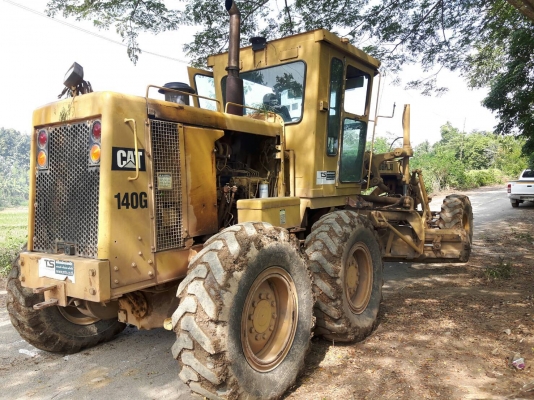 ขาย 1,980,000 รถเกรด CAT 140 G 5 MD เล่มทะเบียน เครื่องดี เอวแน่น ยางดี ระบบไฮดอร์ลิคสมบูนร์ รถสวยพร้อมใช้ รถอยู่ ตาก 090-772-3710 090-772-3708