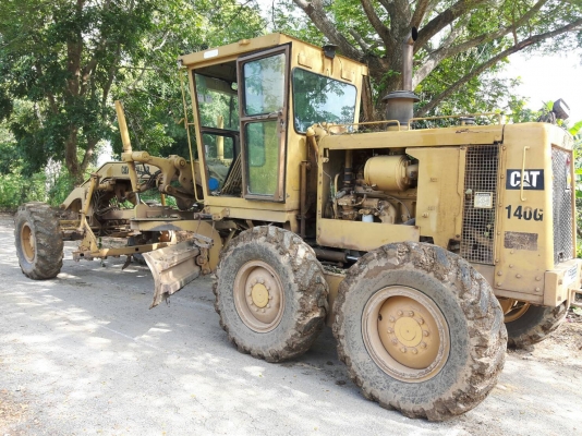 ขาย 1,980,000 รถเกรด CAT 140 G 5 MD เล่มทะเบียน เครื่องดี เอวแน่น ยางดี ระบบไฮดอร์ลิคสมบูนร์ รถสวยพร้อมใช้ รถอยู่ ตาก 090-772-3710 090-772-3708