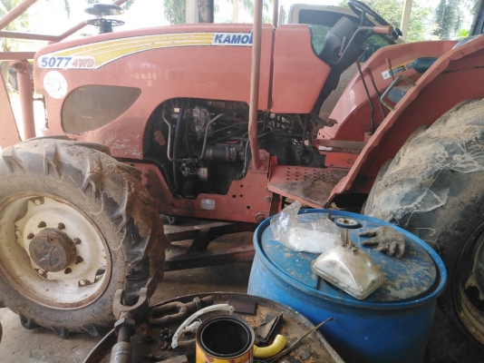 ขายเหมา4คัน1,100,000 รถไถมีFORD6640.1คัน KMT5077.2คัน รถไถมีเล่มทะเบียนทุกคันแมคโฮPC30.1คัน