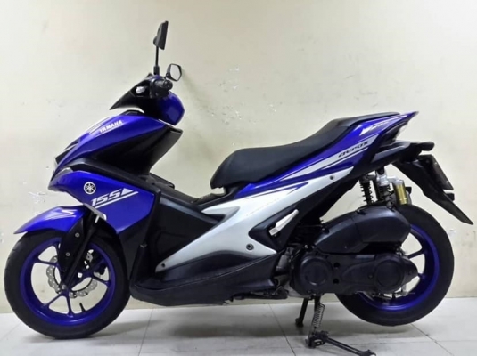 42900 Yamaha Aerrox 155 R โช๊คแก๊ส โฉมใหม่ล่าสุด 3600 กม. สภาพนางฟ้า เอกสารครบพร้อมโอน