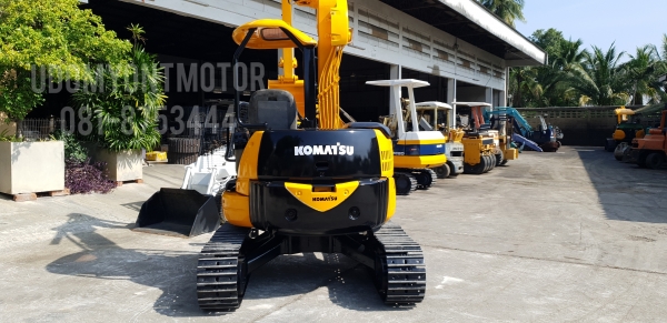 ขาย รถขุด KOMATSUรุ่น PC38UU-3- มือสองญี่ปุ่น แทรกเหล็ก สลัก บูทเอวแน่น 100\% สวยพร้อมใช้งาน มือถือ 0818753444