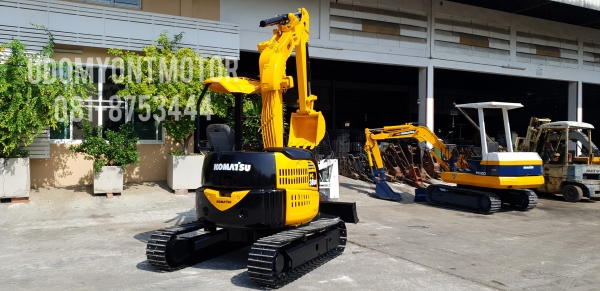 ขาย รถขุด KOMATSUรุ่น PC38UU-3- มือสองญี่ปุ่น แทรกเหล็ก สลัก บูทเอวแน่น 100\% สวยพร้อมใช้งาน มือถือ 0818753444