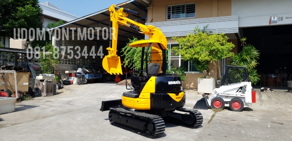 ขาย รถขุด KOMATSUรุ่น PC38UU-3- มือสองญี่ปุ่น แทรกเหล็ก สลัก บูทเอวแน่น 100\% สวยพร้อมใช้งาน มือถือ 0818753444
