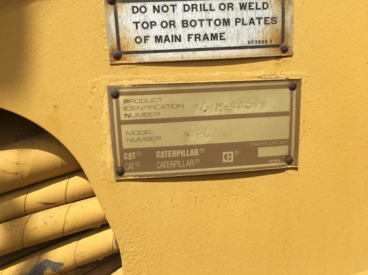ขาย CATERPILLAR 12G เก่านอกจาก USA สนใจติดต่อ อำพล 090-9694506/ 080-3031241