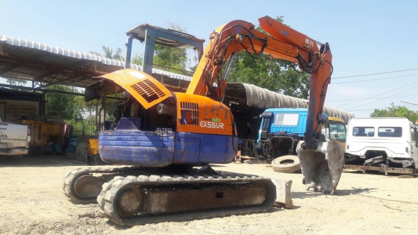 ขายรถขุด HITACHI-EX55UR เครื่องยนต์นิสสัน-TD23 ,จำนวน 4 สูบ, คอนโทรลน้ำมัน, ปั๊มนิ้ว, แทรคยาง,มีลายหัวเจาะ, รถเดิมๆเก่านอก, มีเอกสาร, มีวีดีโอตัวอย่างการทำงาน ขายรถขุด HITACHI-EX55UR เครื่องยนต์นิสสัน-TD23 ,จำนวน 4 สูบ, คอนโทรลน้ำมัน, ปั๊มนิ้ว, แทรคยาง,มีลายหัวเจาะ, รถเดิมๆเก่านอก, มีเอกสาร, มีวีดีโอตัวอย่างการทำงาน