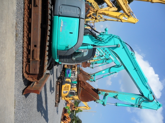 SK135-yy04 4,XXXชม  KOBELCO (รถนอก นำเข้า ขายถูก)@1,680,000บาท เครื่องดีปั่มแรง ไฟฟ้าครบ รถนอกเพิ่งนำเข้ามาใหม่ ยังไม่เคยใช้งานในเมืองไทย คอนโทรลน้ำมัน ปั้มนี้ว เครื่องดีปั้มเเรงเร็วแรงไม่โหลดพร้อมใช้ บูมอาร์มสวย ช่วงล่างดี รถสวย เร็วแรง ไม่โหลด รถพร้อมใช