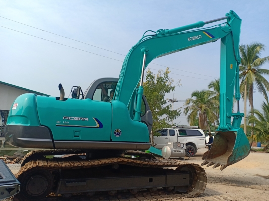 ขายจ้า..KOBELCO SK120-3 มาร์คไฟว์ ซุปเปอร์  เก่าใน  สวย แทรค 70  ปลายยาวพิเศษ  พร้อมใช้  โทร  089-3818694  จ๊อย