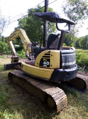 ขาย 375,000 KOMATSU pc 40-8 MR 2 ไฟฟ้าครบ เครื่องดี ปั้มแรง เอวแน่น ช่วงล่างเต็ม รถสวยพร้อมใช้ รถใช้