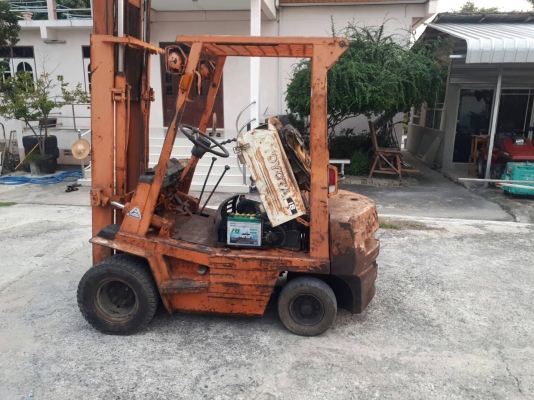 ขาย รถยก โฟล์คลิฟท์ TOYOTA -3 ดีเชล 1.8 ตัน เครื่องคูโบต้า เสาสูง 3 เมตร มีหิ้งงากระดก เก่าญี่ปุ่น ขาย รถยก โฟล์คลิฟท์ TOYOTA -3 ดีเชล 1.8 ตัน เครื่องคูโบต้า เสาสูง 3 เมตร มีหิ้งงากระดก เก่าญี่ปุ่น