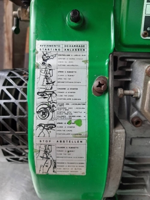 Lombardini engine IM 350 Made in italy